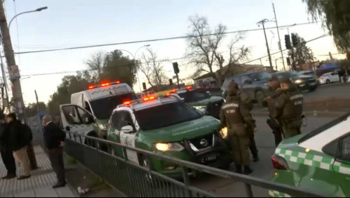 Nuevo copamiento de seguridad llega a Conchalí: Despliegan operativo en calles y estaciones de Metro