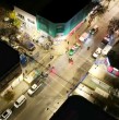 Municipalidad de Santiago realiza un nuevo operativo en el barrio Meiggs para retirar estructuras, despejar calles y veredas e instalar nuevas rejas en sectores recuperados.