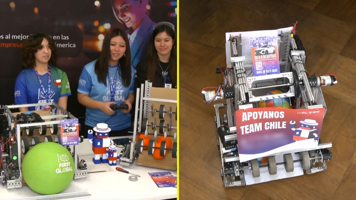 Estudiantes chilenas buscan financiamiento para representar al país en el mundial de robótica en Corea del Sur