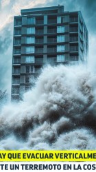 ¿Debemos hacer evacuación vertical ante un terremoto en la costa? 