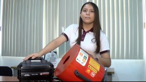 Estudiante mexicana crea extintor acústico que apaga llamas en segundos