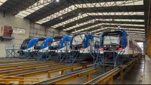 EFE Valparaíso recibe el cuarto de cinco nuevos trenes que se incorporarán a la red Limache-Puerto