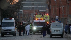 Al menos dos muertos y 58 heridos deja fuerte explosión en dependencia militar en Bolivia
