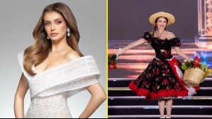 'Gracias Chile por hacerme sentir una reina': Ignacia Fernández tras quedar eliminada de Miss Mundo