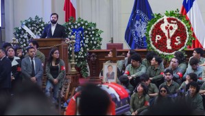 Expresidente Boric en velatorio de Camilo Escalona: 'Entendió que era necesario unirnos para poder seguir'