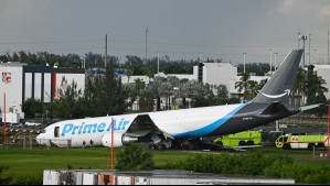 'Escena realmente trágica': Confirman cinco fallecidos en accidente de avión de carga que se salió de la pista en Miami