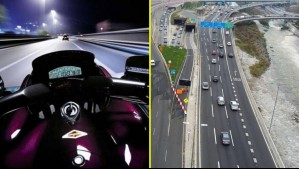Cuatro conductores fueron detenidos tras ser sorprendidos a hasta 170 km/h en Costanera Norte