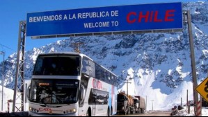 Paso Los Libertadores cierra preventivamente por condiciones climáticas en la alta cordillera