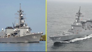 Murasame, Takanami y Akizuki: Las buques que ofrece Japón para reforzar la flota de la Armada chilena