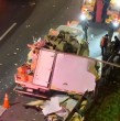 Conoce detalles sobre el choque que se registró en la mañana de este miércoles en la autopista Vespucio Norte en dirección hacia el aeropuerto, lo que provocó un operativo en medio del alto flujo vehicular.