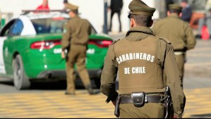 Disparan contra Carabineros durante persecución en Recoleta: Dos sujetos fueron detenidos y un tercero escapó