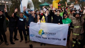 Reforest Running by Mega Viña hizo historia: 5 mil bombas de semillas cayeron desde el cielo para reforestar Parque Vaguada