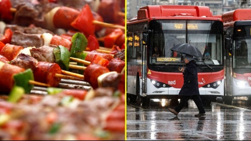 Posible lluvia en Santiago al cierre de Fiestas Patrias.