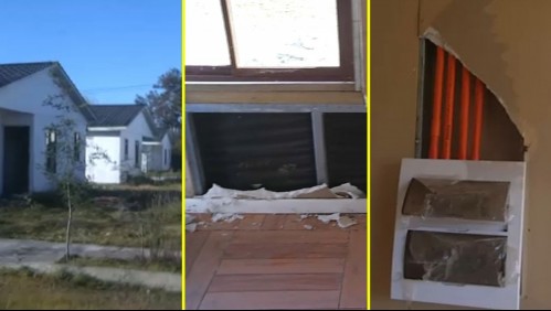 'Esperando este proyecto de las casas ha fallecido gente': Demolerán 60 viviendas que nunca fueron entregadas en el Ñuble