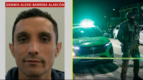 Detienen a uno de los prófugos del homicidio del cabo Alejandro Ortiz en Renca: Sujeto posee amplio prontuario policial
