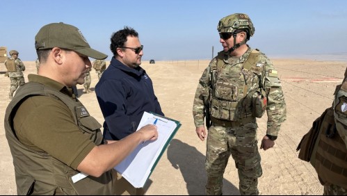 Vehículo ingresó a campo minado en Arica y activó una mina antitanque