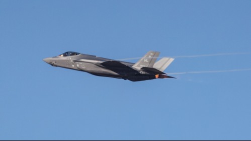 FACh aborda posibilidad de comprar moderno avión de combate F-35: 'Sería maravilloso... es una aeronave súper poderosa'