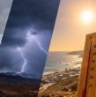 Meteorología emitió avisos por lluvias, tormentas eléctricas y calor para Arica y Parinacota y Tarapacá durante Fiestas Patrias, con precipitaciones de hasta 15 milímetros y temperaturas de 32°C.