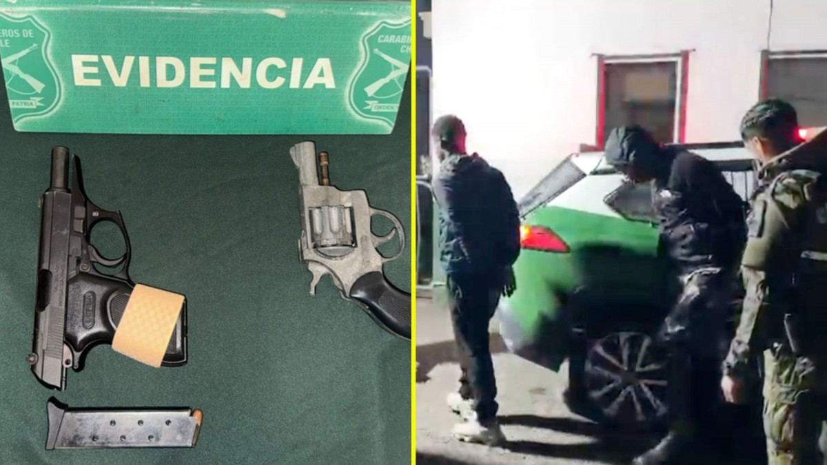 Balacera y persecución en barrio Franklin deja tres detenidos tras violento robo a una mujer