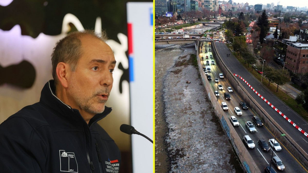 "Habría disposición de los usuarios a pagar": Louis de Grange plantea extender la autopista Costanera Norte hacia el oriente