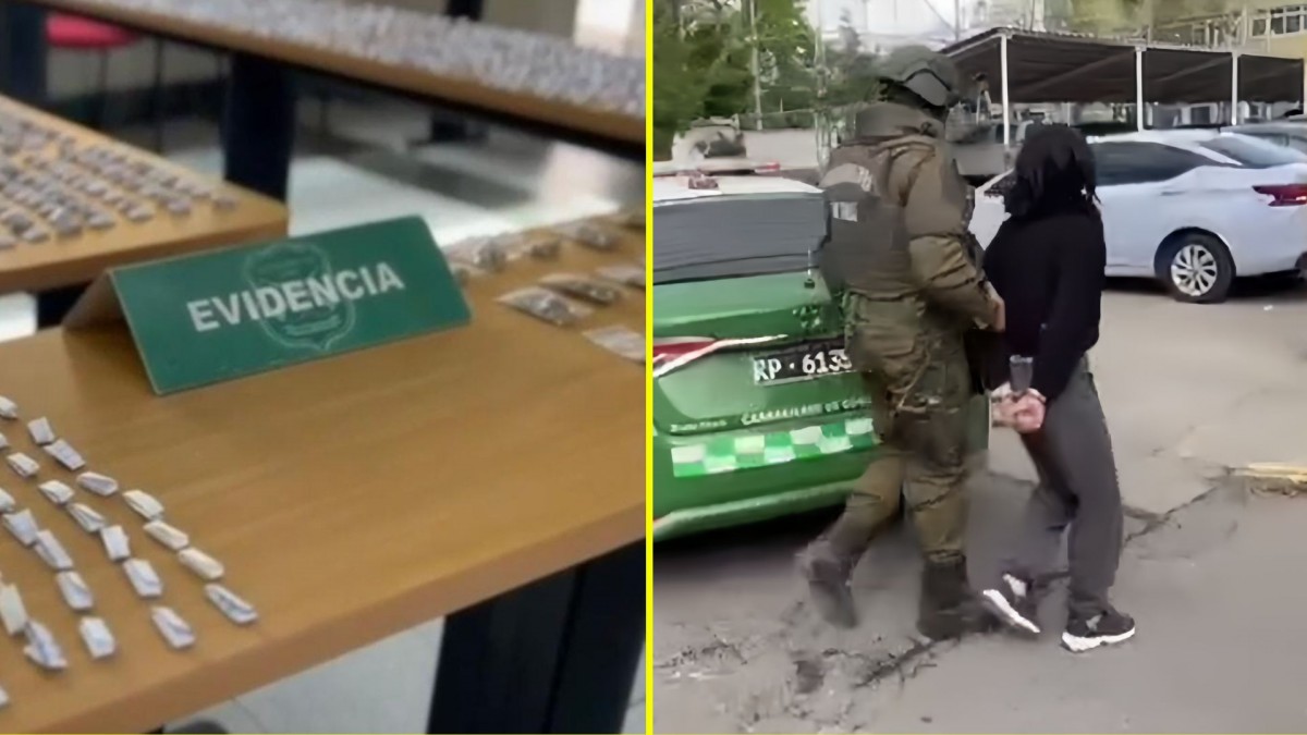 Carabineros incauta rifle robado hace más de 10 años y miles de dosis de drogas en operativo en Puente Alto