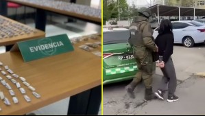 Carabineros incauta rifle robado hace más de 10 años y miles de dosis de drogas en operativo en Puente Alto