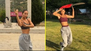 'La gloria de lograr una hazaña dura por siempre': Lisandra Silva muestra cómo es el impactante entrenamiento shaolin