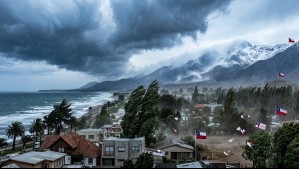 Incluye la RM: Emiten aviso y alerta por viento en varias regiones para este fin de semana por un 'sistema frontal'