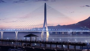 Así es 'el puente más hermoso del mundo' que se inauguró en la capital de Taiwán