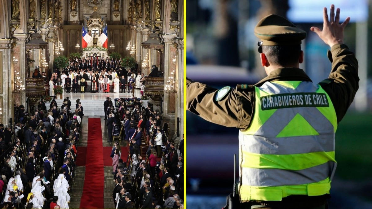 Te Deum Ecuménico de Fiestas Patrias: Revisa los desvíos y cortes de tránsito en el centro de Santiago
