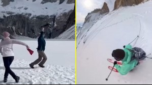 'Sanciones en multas y hasta pena de cárcel': Conaf de Magallanes tras video de personas bailando cueca en una laguna congelada