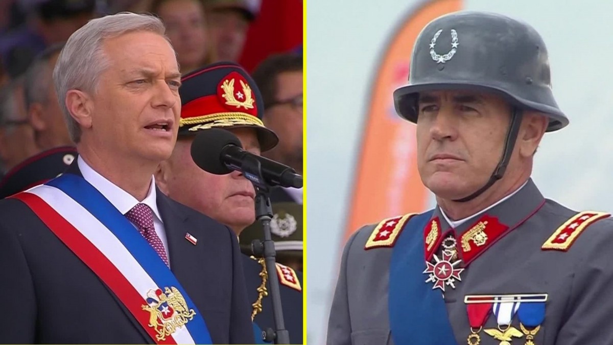 Así fue el momento donde el General García-Huidobro pidió autorización al Presidente Kast para iniciar la Parada Militar