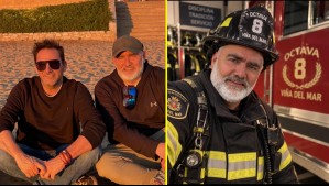 Bomberos de Viña del Mar despide a hermano de Daniel Fuenzalida tras 33 años de servicio 'tras su lucha contra una enfermedad'