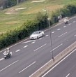 En el marco de los servicios preventivos por Fiestas Patrias, Carabineros reforzó las fiscalizaciones en las principales rutas de la Región Metropolitana para detectar conductas de riesgo y prevenir siniestros viales.