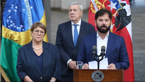 Expresidente Boric defiende fallida postulación de Michelle Bachelet a la ONU: 'Sí, valía la pena intentarlo'