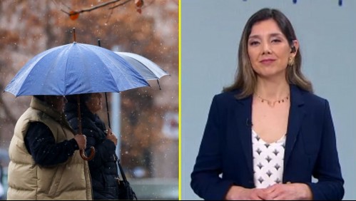 Tormentas eléctricas y lluvias ocasionales: Meteoróloga de Megatiempo advierte inestabilidad para esta tarde en Santiago