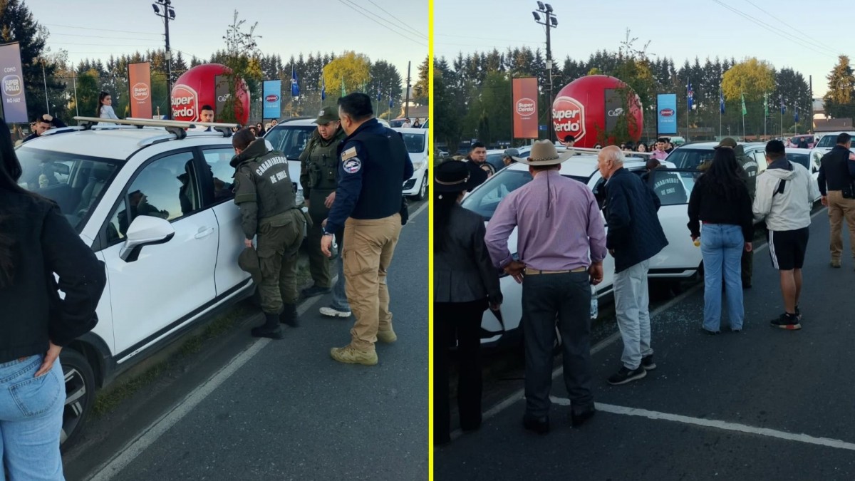 Presentaba "signos de deshidratación": Niño de 7 años fue encontrado inconsciente en el interior de un vehículo en Temuco