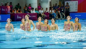 Team Chile hace historia y gana todos los oros de la natación artística en los Juegos Suramericanos