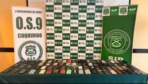 Carabineros recupera 88 celulares robados en La Pampilla: estaban enterrados y agrupados en bolsas plásticas