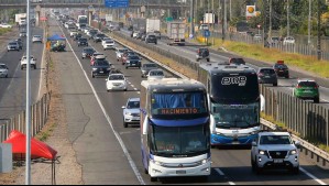 Plan Retorno a Santiago con 'peaje a luca': Casi 200 mil vehículos volverán a la capital tras Fiestas Patrias