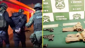 Detienen a cantante urbano por presuntas amenazas de muerte y delito sexual en Coquimbo: Le incautaron pistolas y municiones