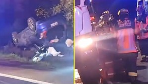 Volcamiento dejó a dos niños con heridas graves en Biobío: Su madre fue formalizada por conducir en estado de ebriedad