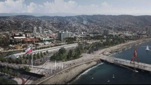Parque Barón alcanza 87% de avance: Así será el nuevo espacio del borde costero de Valparaíso