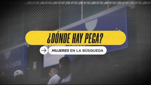 ¿Dónde hay pega? Mega acompañó a joven que lleva seis meses buscando trabajo y recorrió distintas alternativas
