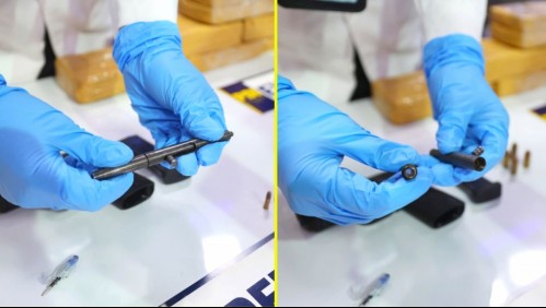 Parecía una lapicera, pero era un arma de fuego: El particular hallazgo de la PDI tras detener a banda criminal