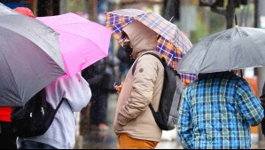 Lluvias de hasta 120 mm: Emiten 'alarma' meteorológica por 'precipitaciones intensas' en zonas de tres regiones del país