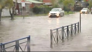 Fuertes lluvias y calles anegadas: Las consecuencias que ha dejado el río atmosférico en la zona sur