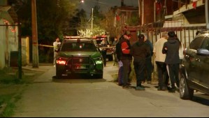 Violento turbazo en Maipú: Ocho sujetos armados irrumpieron en una casa y huyeron disparando