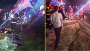 Accidente de tránsito en Litueche deja cinco personas lesionadas y una atrapada