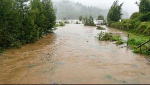 Desbordes y crecidas de ríos y esteros en la zona sur: Revisa las últimas alertas y solicitudes de evacuación de Senapred